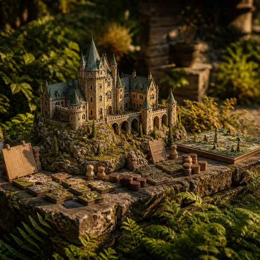 Plonger dans l’art de la maquette Harry Potter pour sublimer vos jeux de réflexion