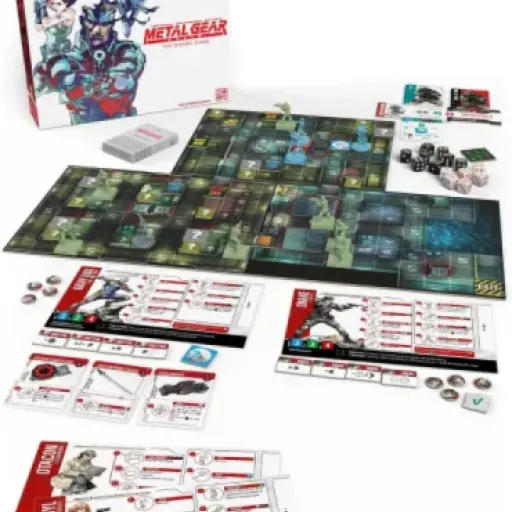 Test Cmon Metal Gear Solid The Jeu de société : la version plateau qui respecte bien le jeu PS1
