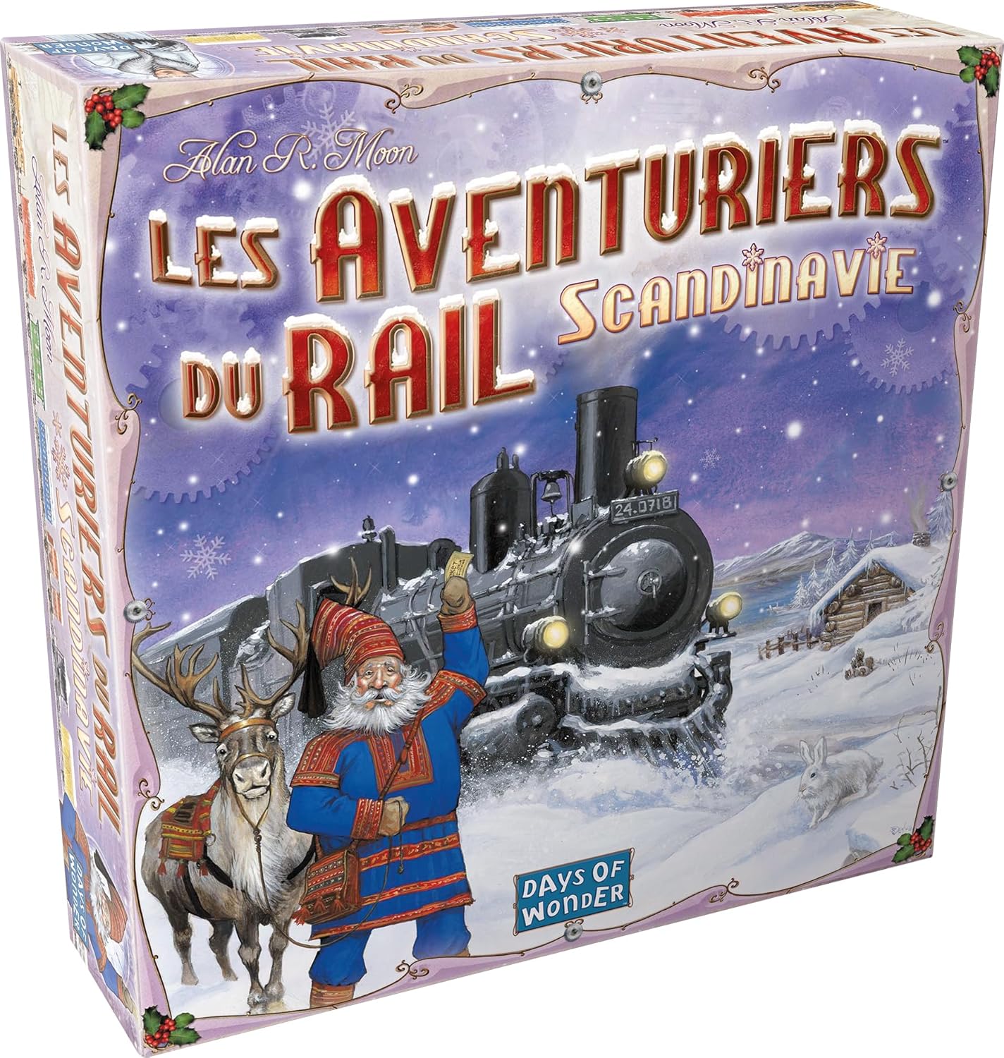 LES AVENTURIERS DU RAIL: SCANDINAVIE - Version Française Indépendante - Jeu de Société pour Enfants dès 8 ans - Jeu de Stratégie Famille - 2 à 3 Joueurs - 30 à 60 Min - Days of Wonder Jeu Indépendant - Scandinavie