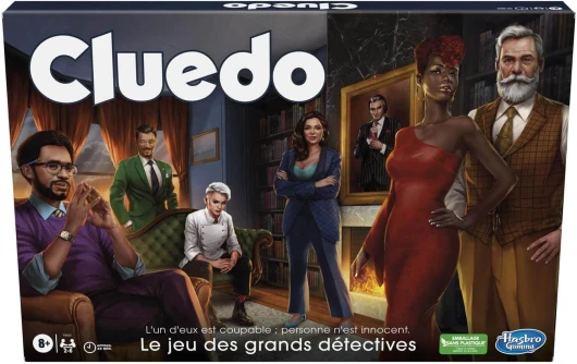 Habro Gaming Cluedo, Jeu de Société Revisité pour Enfants, 2 à 6 Joueurs, Jeux de Détective pour Enfants et Adultes, à Partir de 8 Ans, Cadeaux de Noël pour la Famille Classique