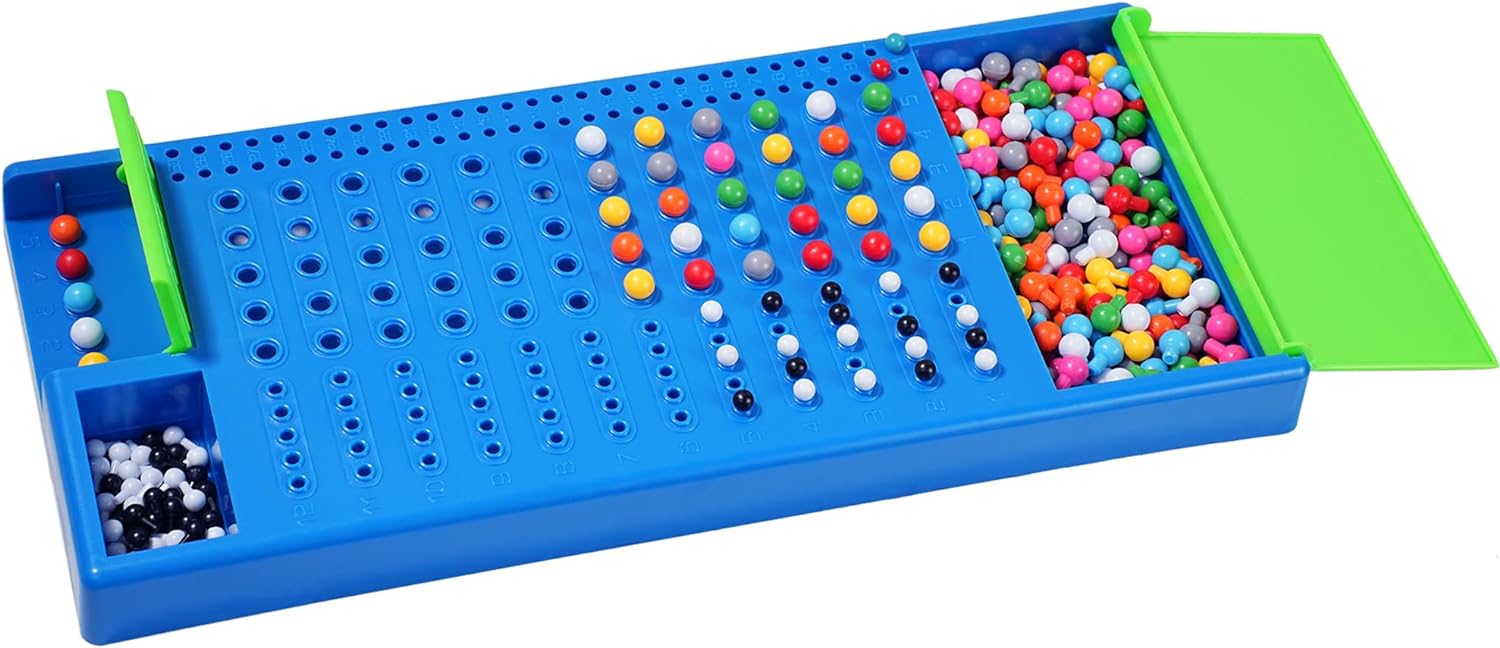 Mastermind Jeu de Plateau et de Stratégie Jeu de logique et de Décodage Idée Cadeau pour Garçons et Filles dès 8 Ans - Jeu Familial Jeu de société pour Enfants et Adultes