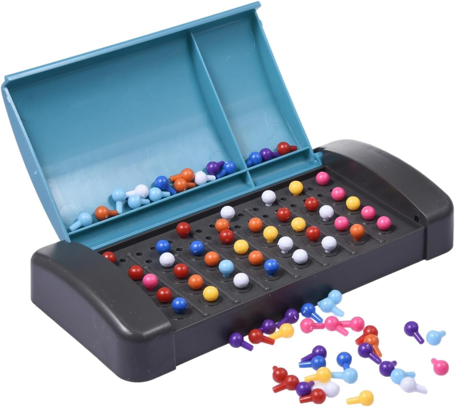 Jeu De Décryptage De Codes Classique Mastermind, Jeu De Société Casse-tête, Jeu De Société Amusant pour La Famille, Jouets Éducatifs pour Le Développement Intellectuel des enf-Ants, Jeu Familial