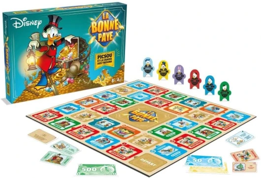 La Bonne Paye - La bande à Picsou - Jeu de société - A partir de 8 ans - 2 à 6 joueurs - Version française