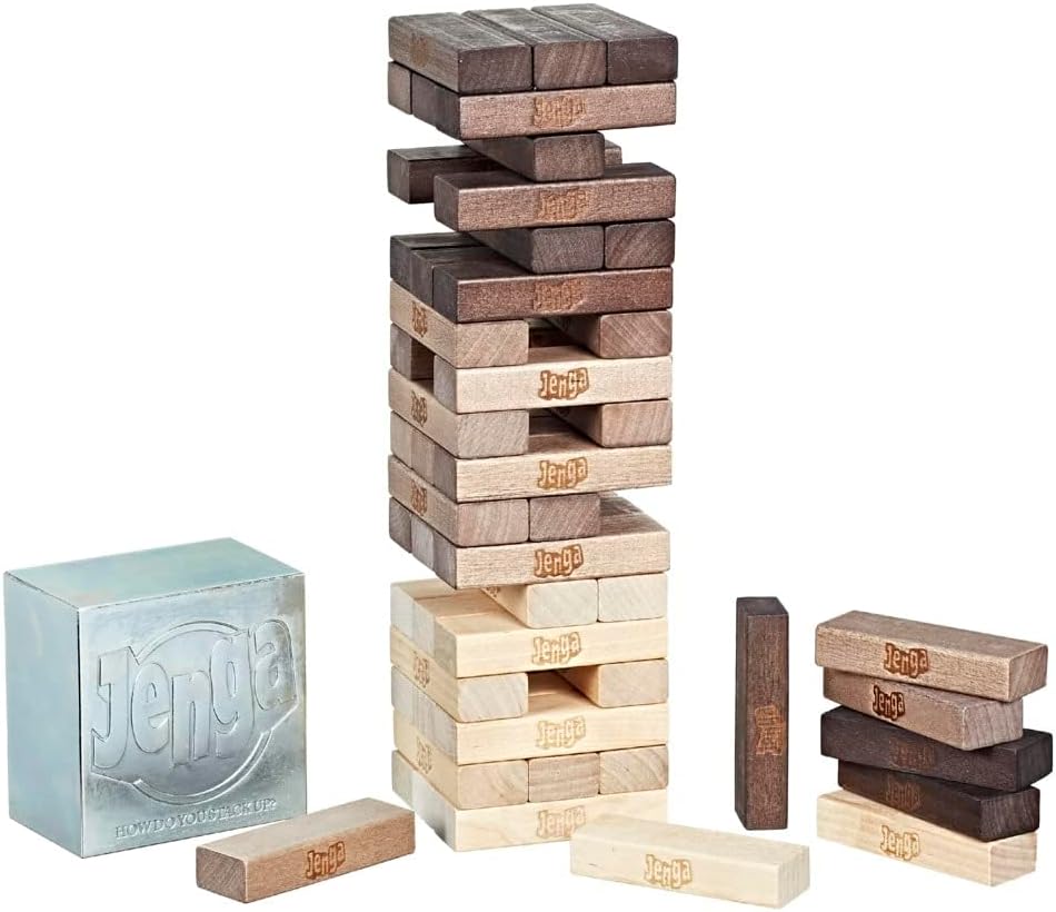 Jeu Jenga : Série Rustique Exclusivité sur Amazon