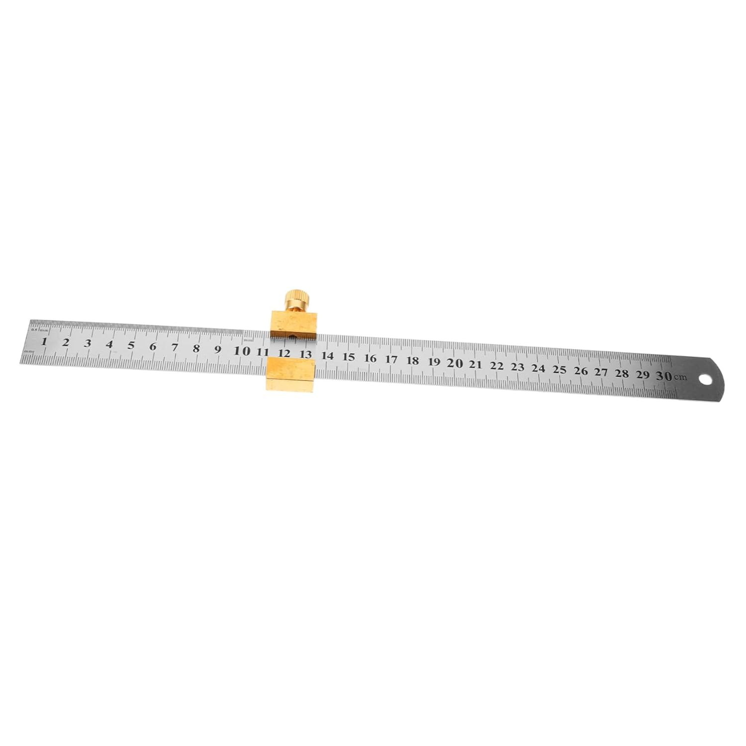 Kit De Marquage Pour Le Travail Du Bois Règle En Acier Bloc Limité Guide De Perçage Réglable Jauge De Marquage 1 Ensemble noir