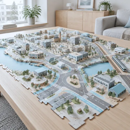 Plonger dans l’univers de puzzle ville : l’art du jeu de réflexion urbain