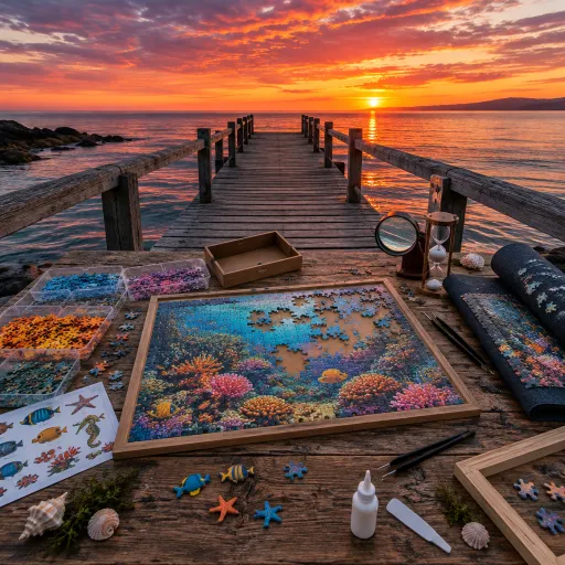 Plonger dans l’univers puzzle sea : jeux de réflexion marins pour enfants et adultes