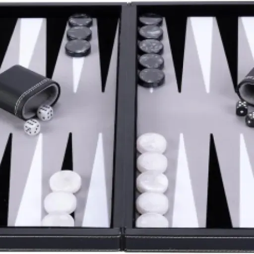 Avis Engelhart 250537 Backgammon 21 pouces : un grand plateau de jeu au look sobre et soigné