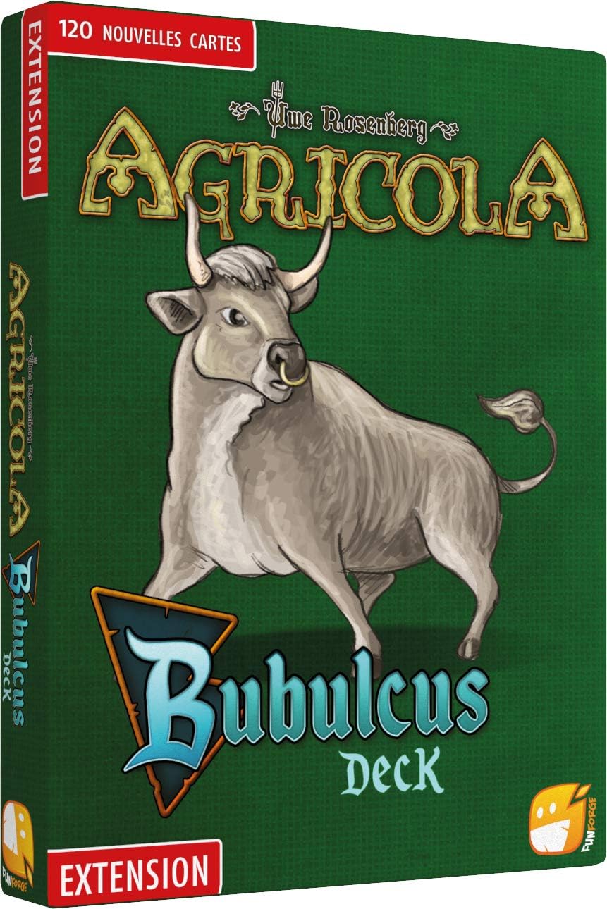 Funforge - Agricola - Extension Bubulcus Deck - Jeu de société - À partir de 12 ans - 1 à 6 joueurs - 90 minutes