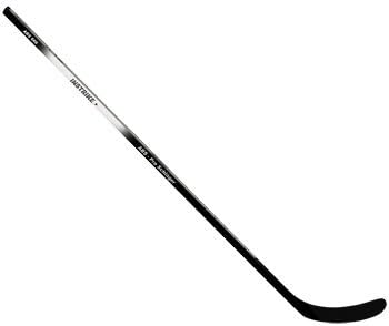 Instrike Crosse de hockey en bois 666 ABS senior pour hockey d’hiver ou d’été Links