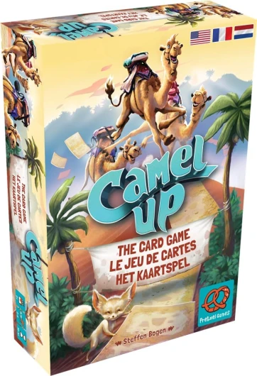 Plan B Games, Camel Up 2ème édition, Jeu de Cartes, à partir de 8 Ans, 2 à 6 Joueurs, 30 à 45 Minutes de Temps de Jeu