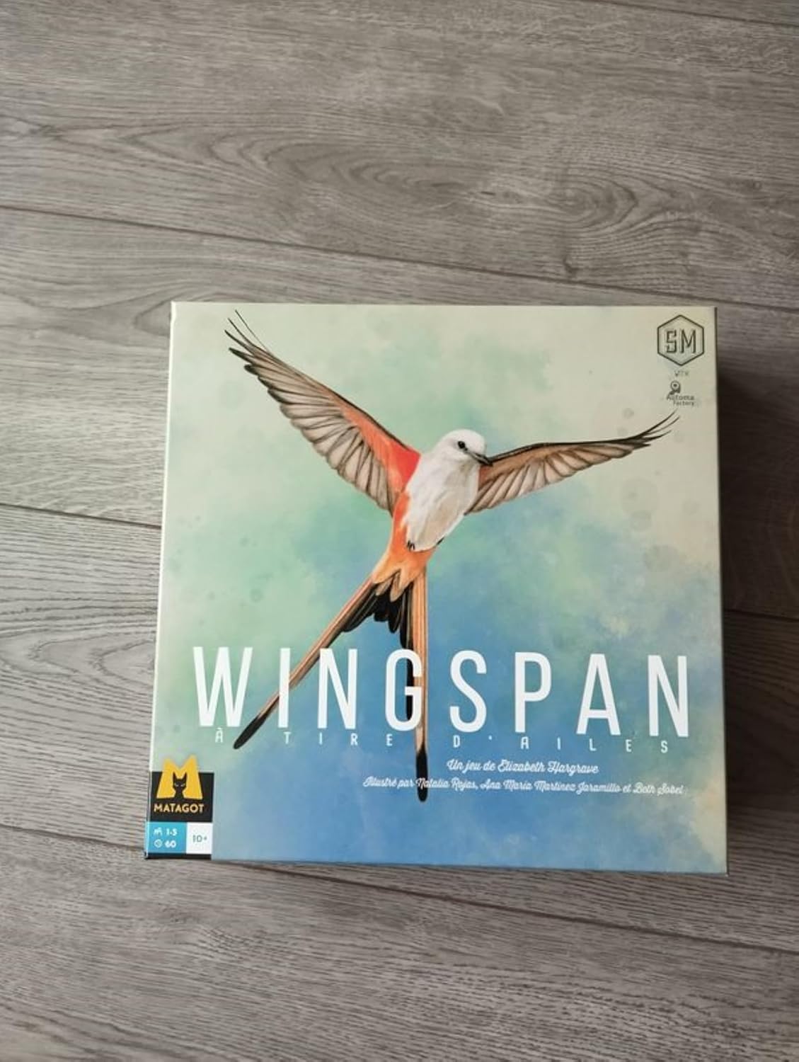 Matagot Wingspan Jeu de Plateau 10 Ans SATI001499