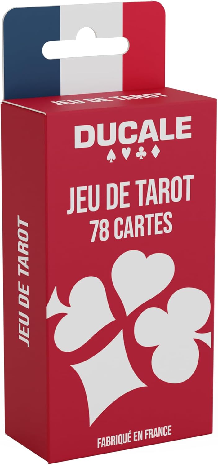 Ducale Basic - Jeu de 78 cartes à jouer - Jeu de Tarot - Jeu traditionnel au format classique