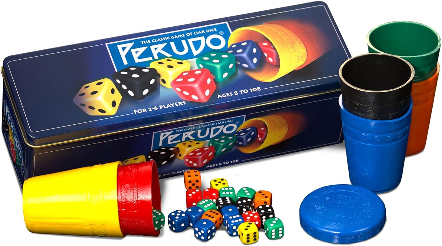 Perudo in a Tin Game