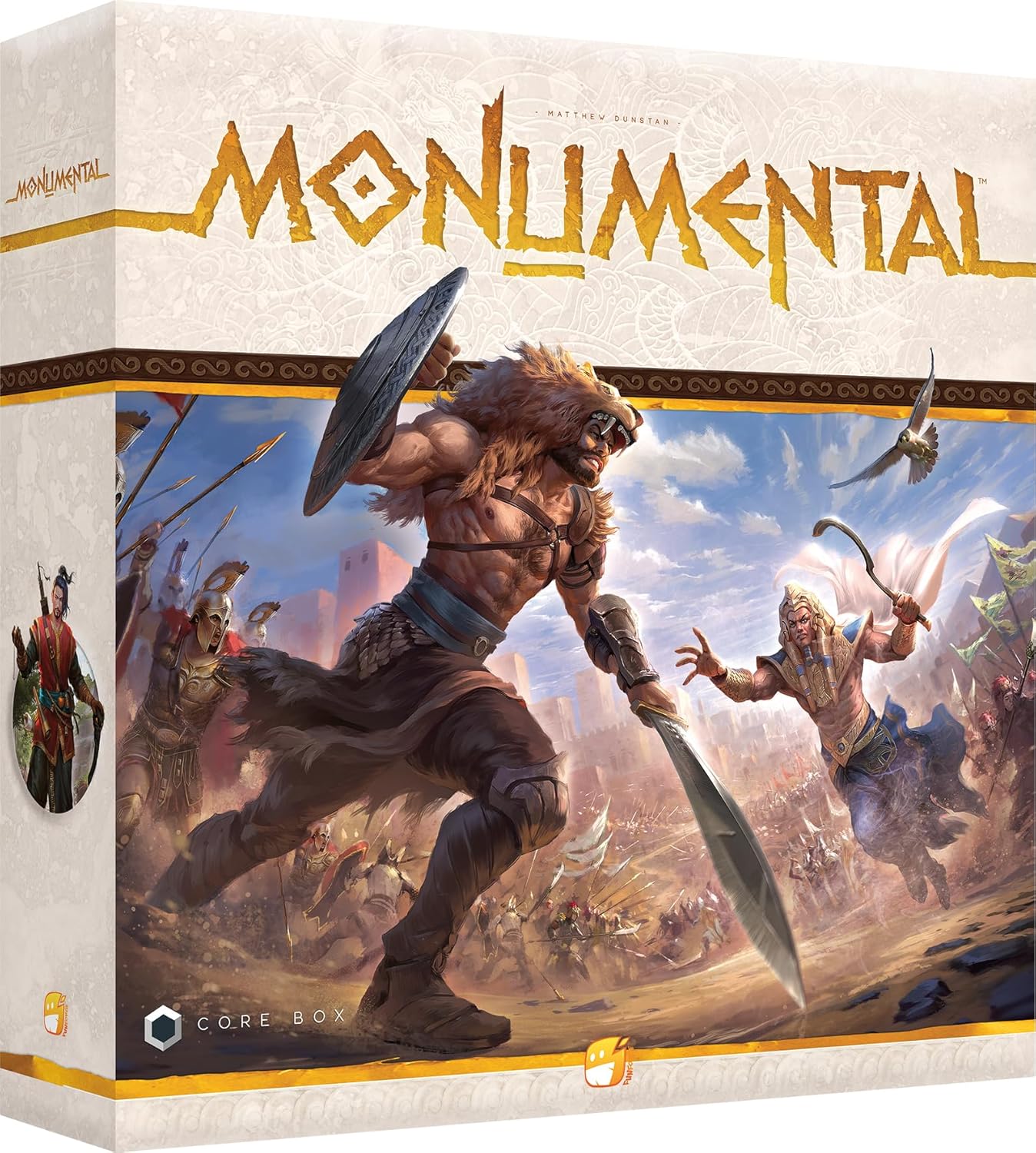 Funforge Monumental - Jeux de société - Jeux de civilisation - Jeux de stratégie à partir de 10 Ans - 1 à 4 Joueurs - Version française Funforge Monumental : Jeu de Base