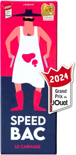Speed Bac - Jeu de société Adulte - Rapide et délirant - 2 à 7 Joueurs - Jeu d'ambiance
