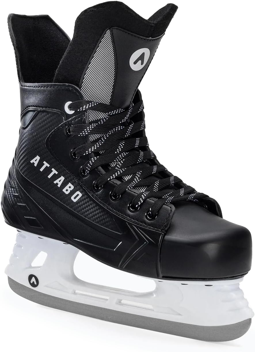 ATTABO HS Patins de Hockey Unisex-Adult 43