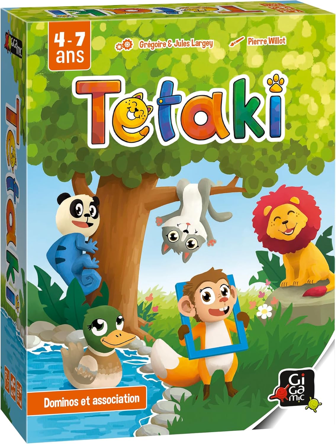 TETAKI - Un Jeu de Dominos Mignon et mâlin - A partir de 4 Ans!