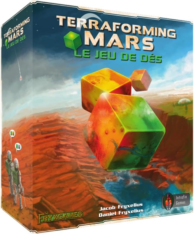Intrafin - Terraforming Mars - Le Jeu de Dés - Version française