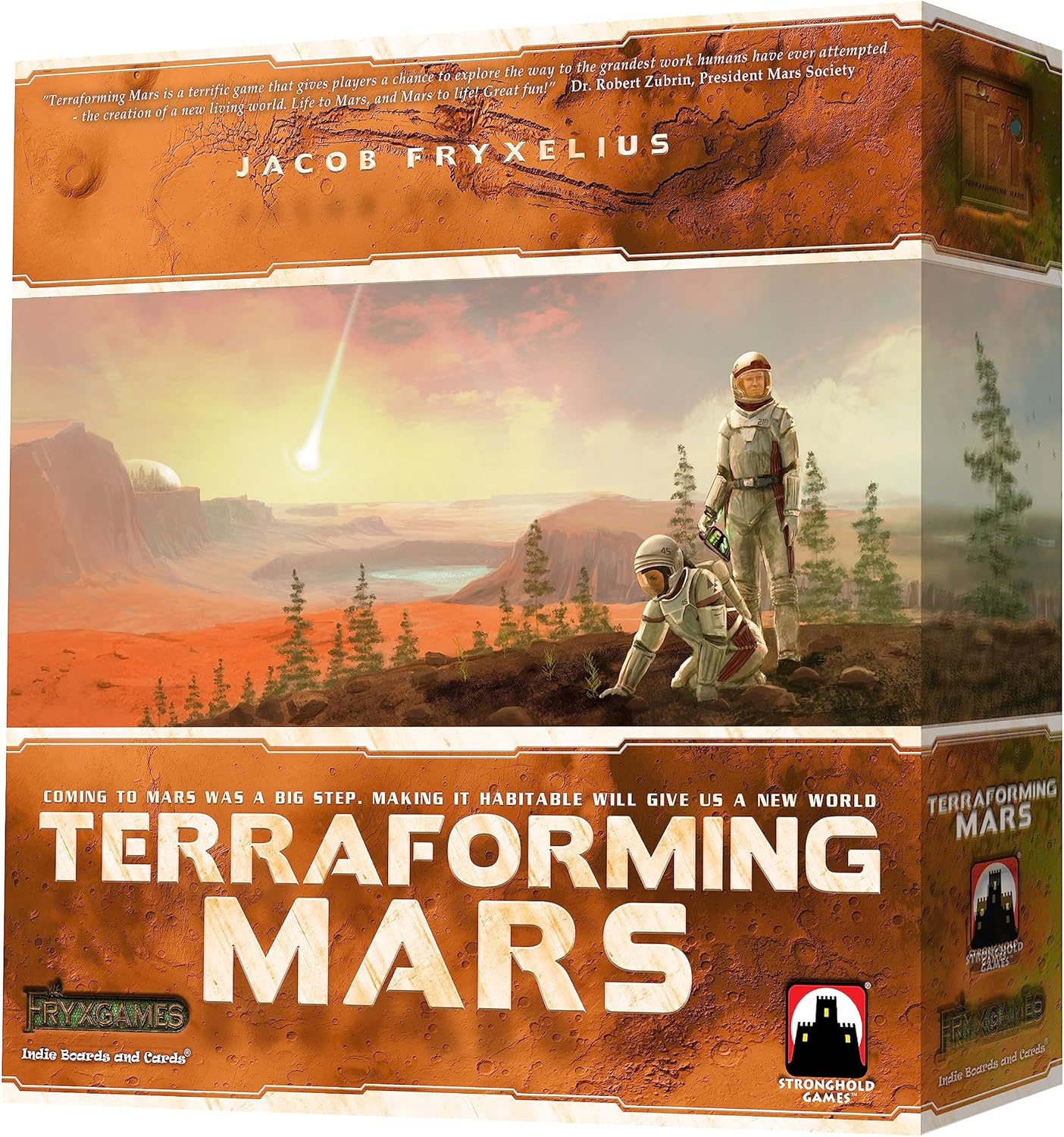 Stronghold Games , Terraforming Mars , Board Game , Ages 14+ , 1-5 Players , 90 - 120 Minute Playing Time