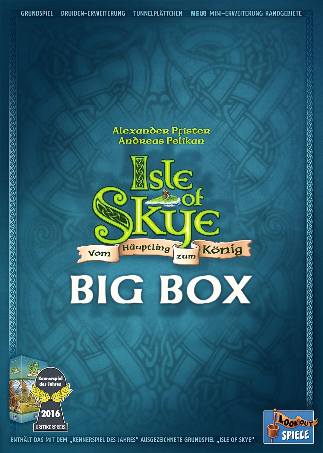 Lookout- Isle of Skye Jeu, LOOD0044, Multicolore, coloré, 3 - Big Box - Version Allemande