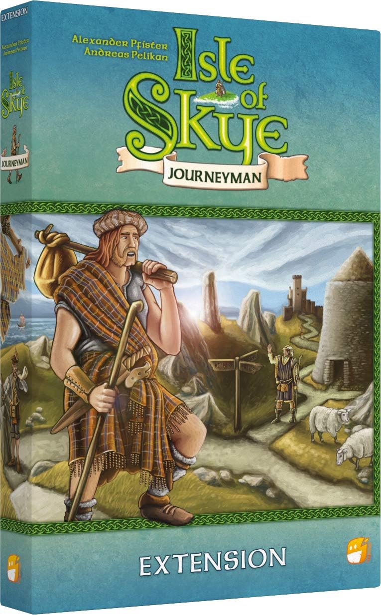 Funforge - Isle of Skye - Extension Journeyman - Jeu de société - À partir de 10 ans - 2 à 5 joueurs - 75 minutes