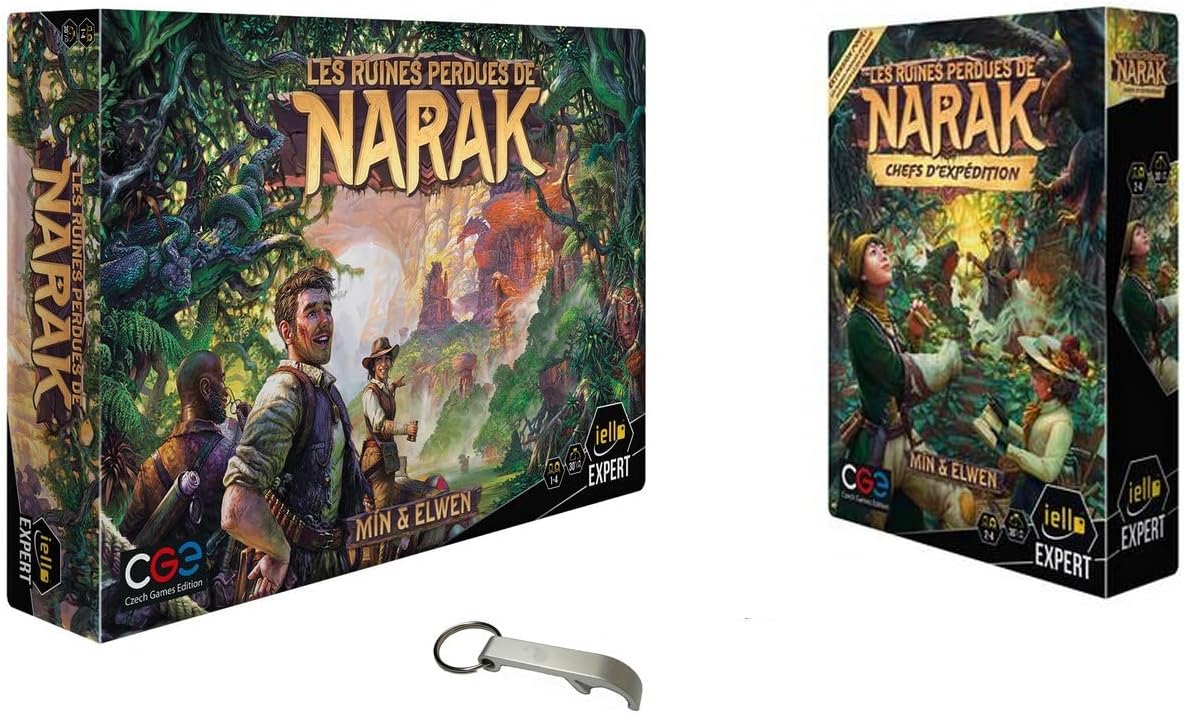 Lot Narak + Extension Chefs D'Expédition Version Française + 1 Decap Blumie (Narak + Chefs)
