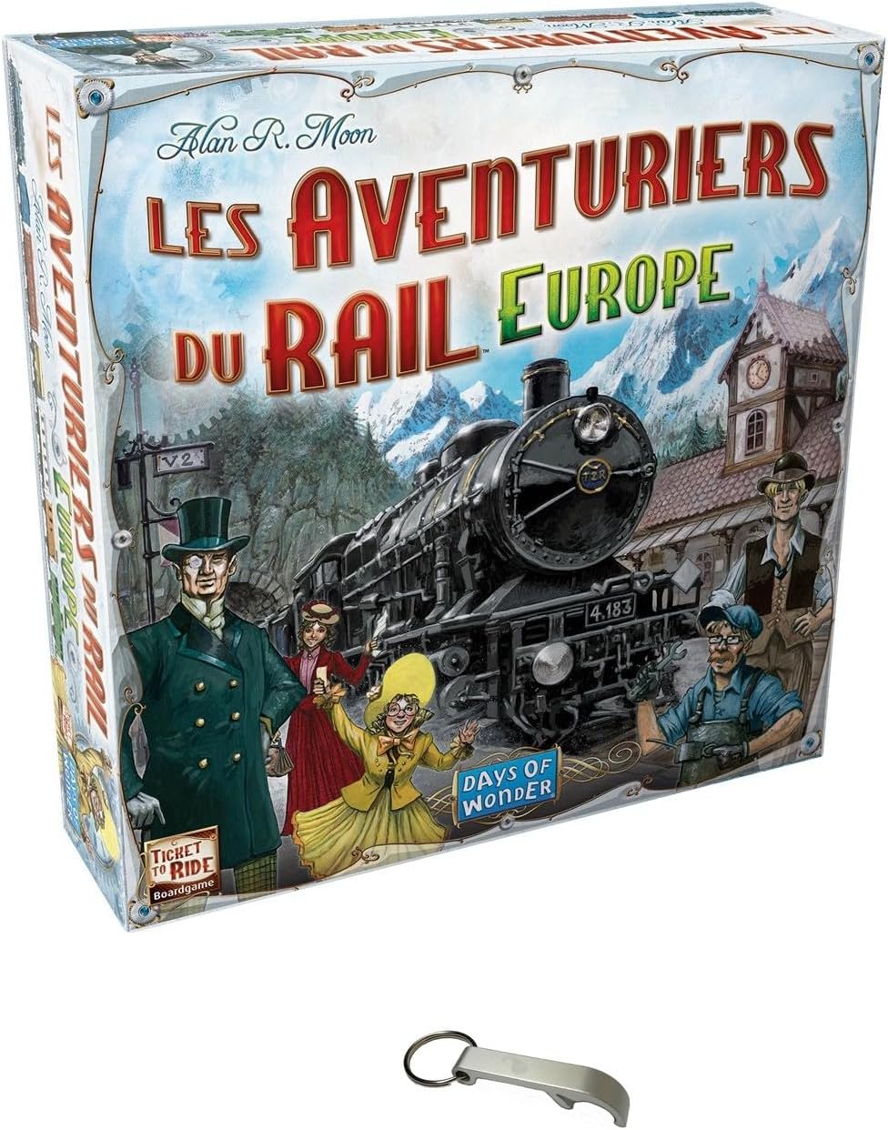 Lot Aventuriers du Rails Europe + 1 Décaps Blumie (Europe)