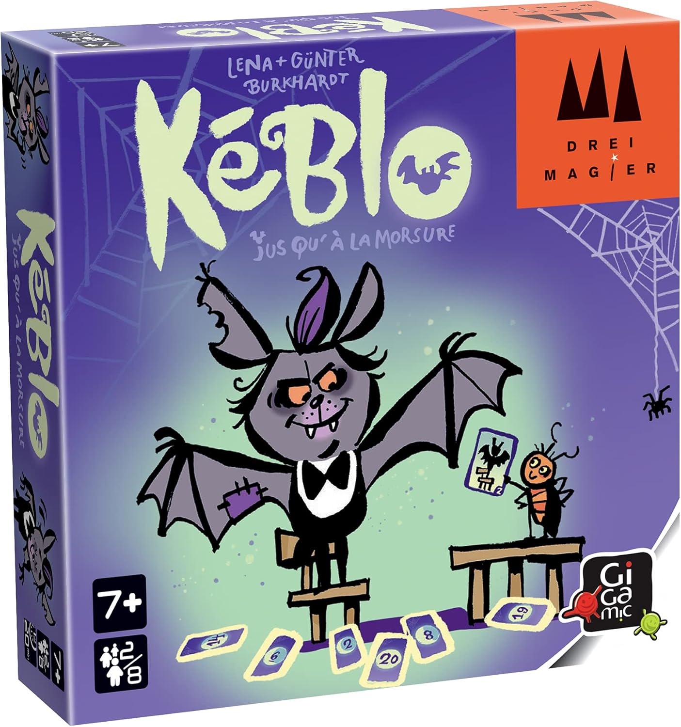 KEBLO - Jeu d'ambiance - De 2 à 8 Joueurs - A partir de 7 Ans