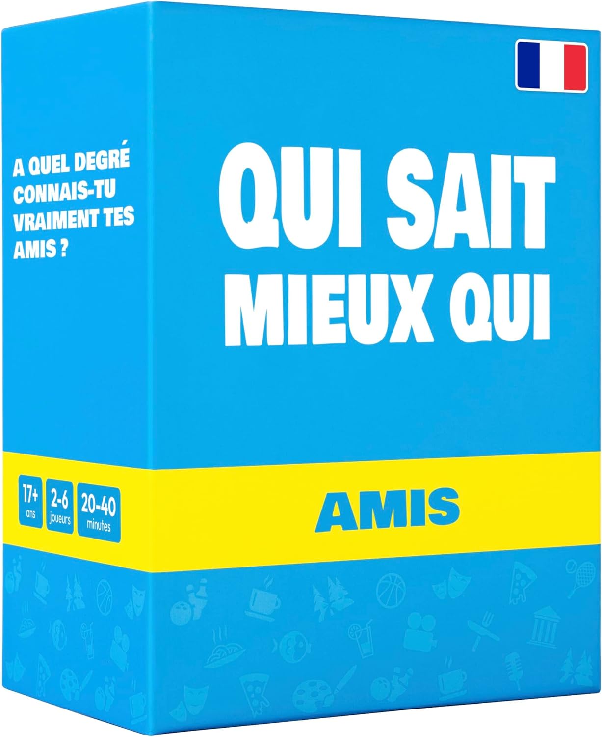 Qui Sait Mieux Qui - Français - Connaissez-Vous Vraiment Vos Amis et Votre Famille? Jeu de Cartes Amusant pour Les Adultes et Les Ados - Parfait pour Les Soirées Jeux et Les Cadeaux