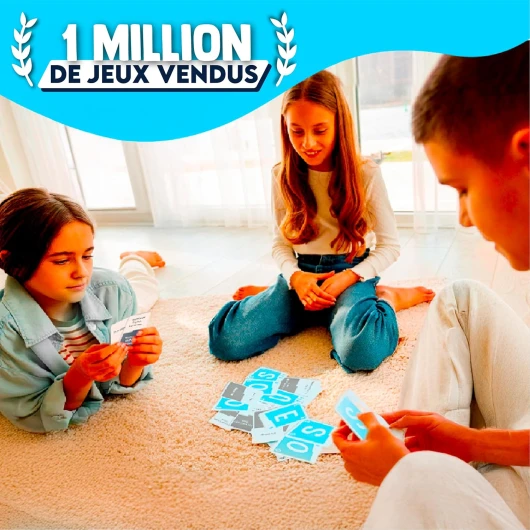 Speedbac Kids - Jeu de société Enfants - Parfait pour Mettre l'ambiance en Famille - 2 à 7 Joueurs - Grand Prix du Jouet 2024 - A Partir de 7 Ans