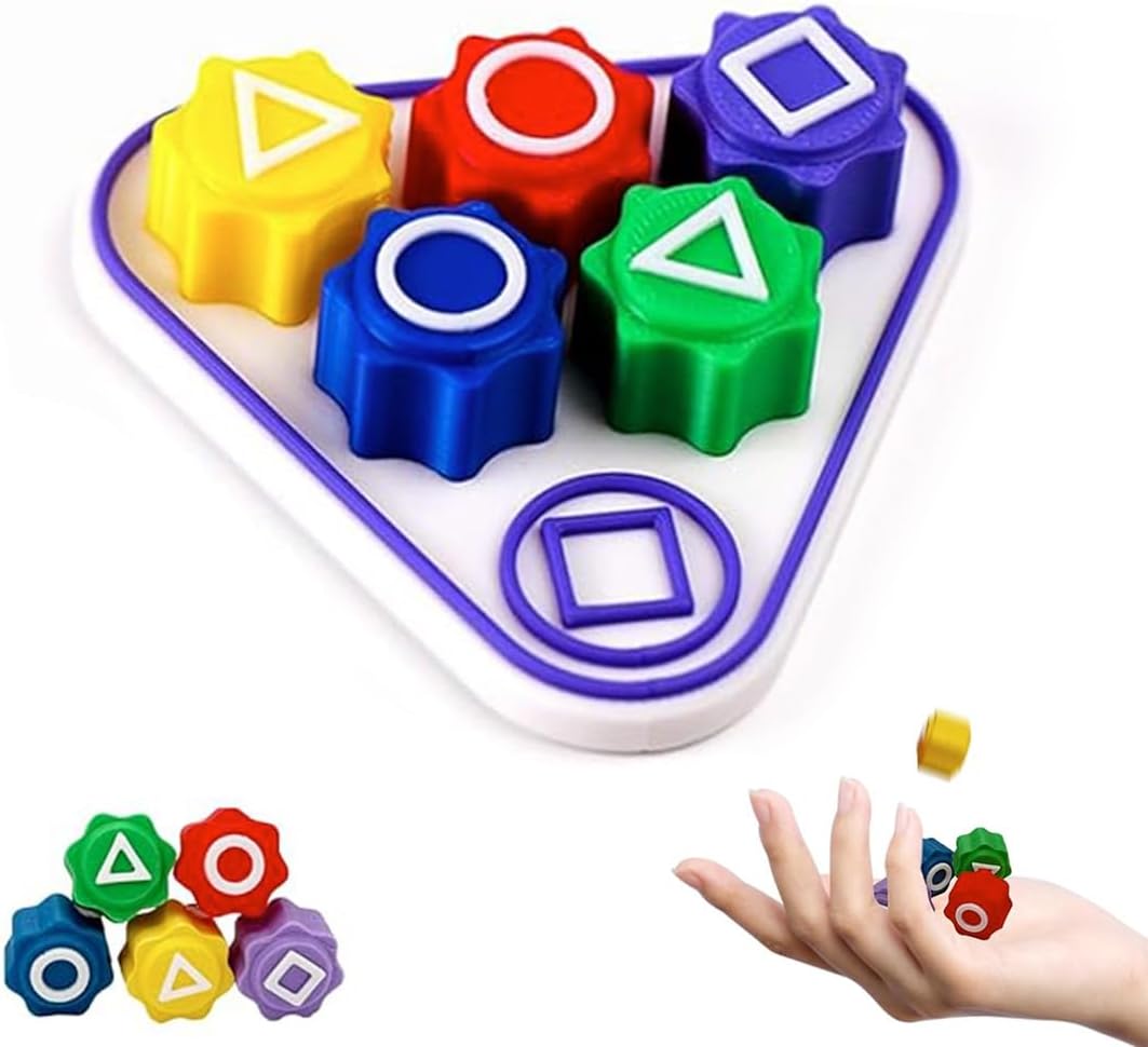 Gonggi Korean Game Set,Ddakji,Osselets Jeu,Jeu Gonggi,Jeux de Voyage en Famille,Portable et Durable,pour Tous Les âges