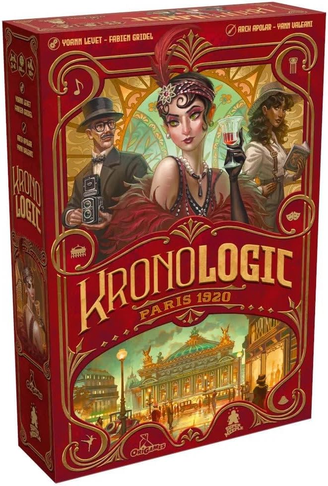 KRONOLOGIC Paris 1920 - Jeu de Société - Version Française