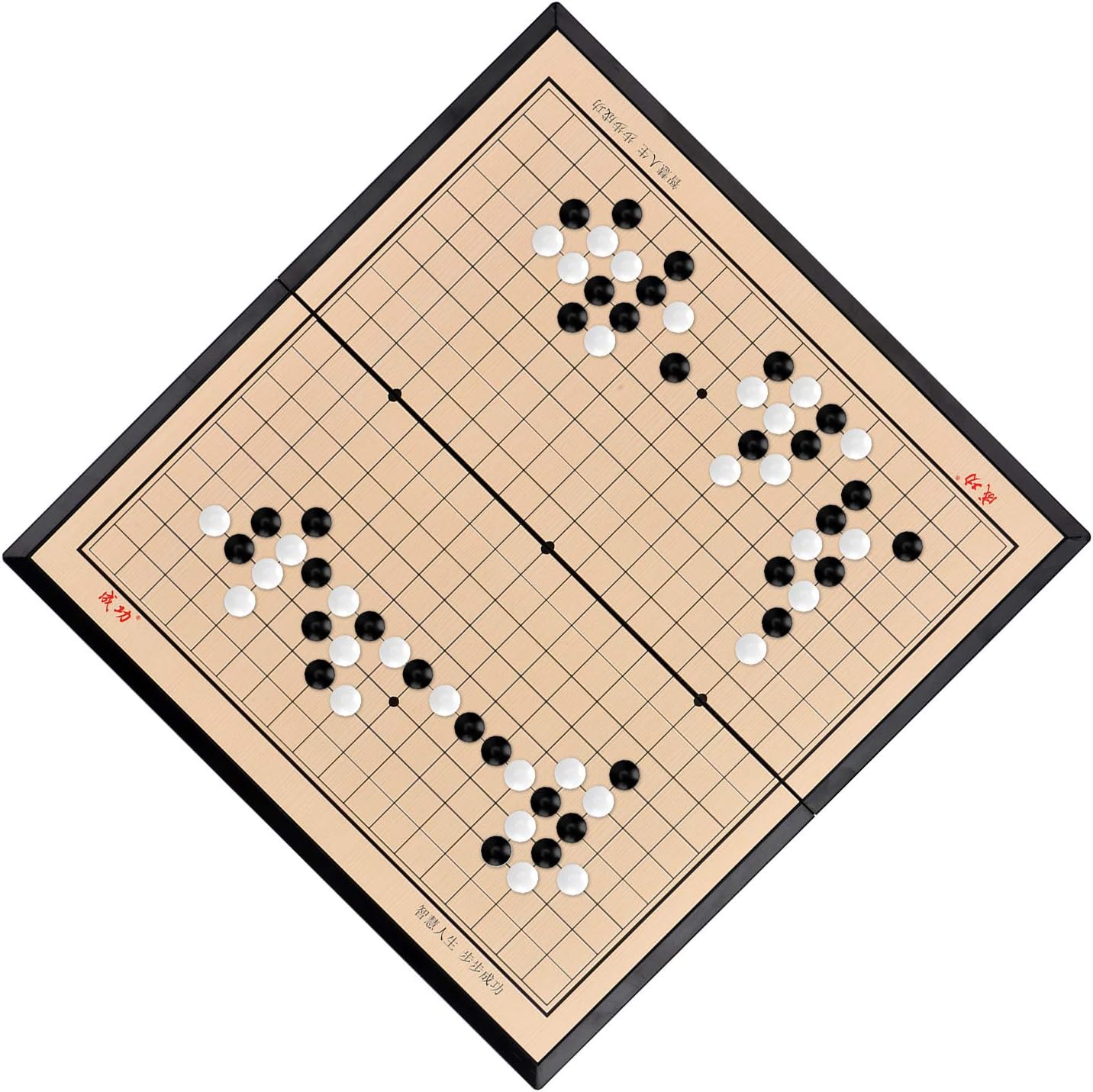 Jeu de plateau de Go magnétique Weiqi - Jeu éducatif pour enfants et adultes