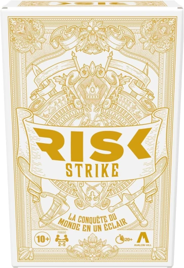 Risk Strike, Jeu de Cartes et de dés, Jeu de Cartes de stratégie Rapide pour 2 à 5 Joueurs, Environ 20 Min - Jeux pour la Famille, Jeux de Groupe