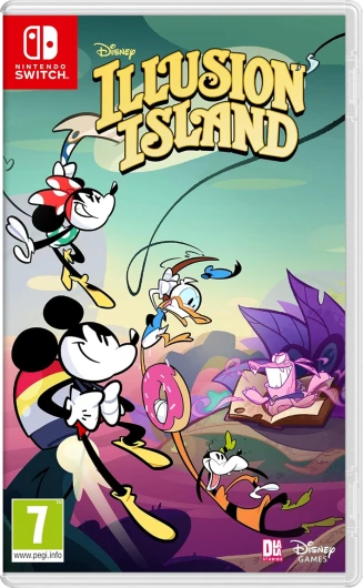 Disney Illusion Island - Ed - Italiana - Version sur la carte