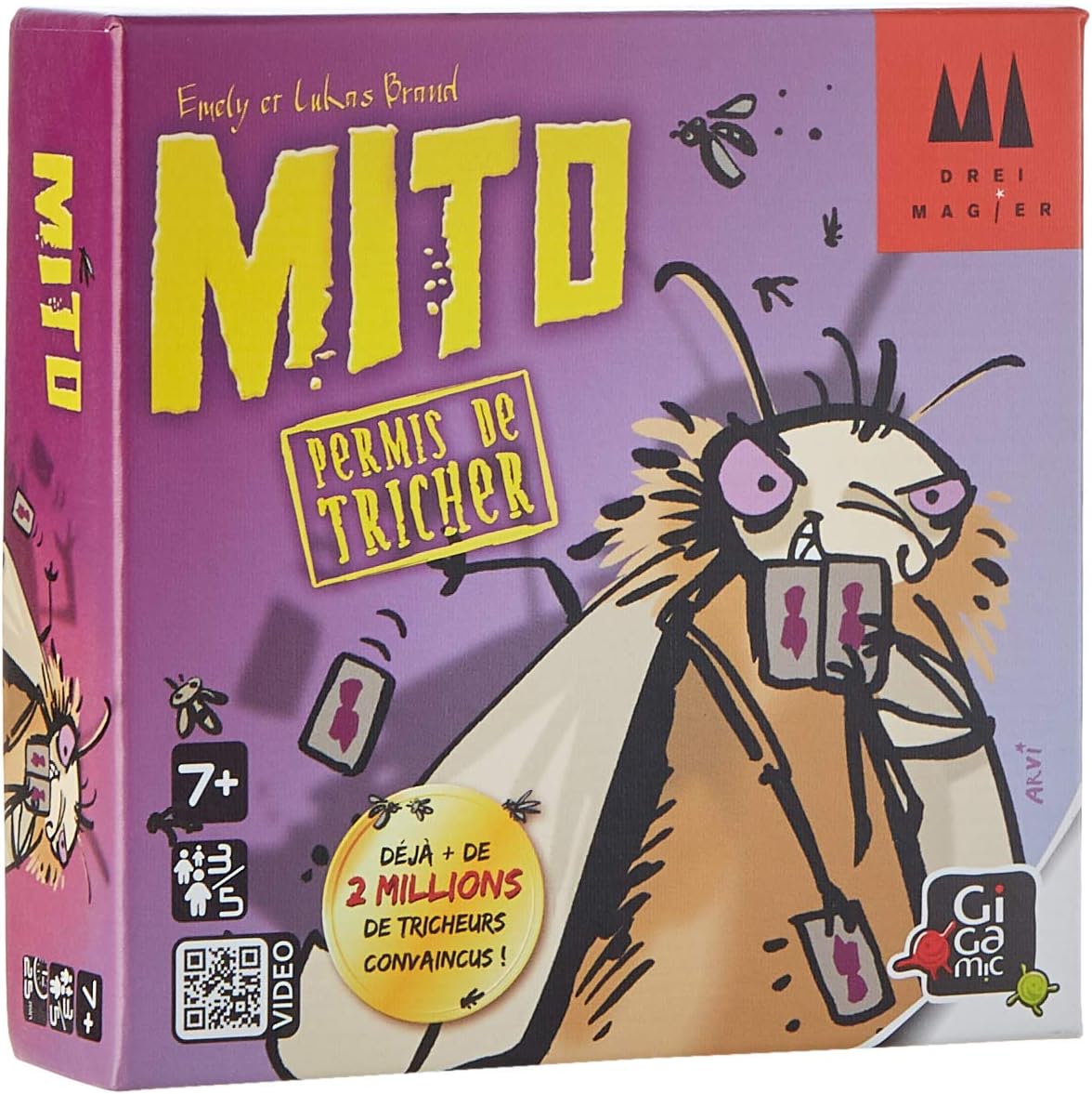 DRMIT - Jeu de Carte - 7 ans to 99 ans- Mito Unique