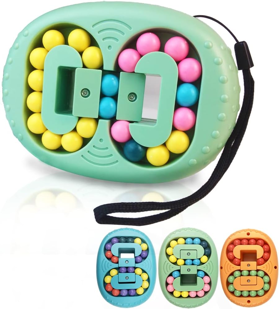 Magic Bean-Jeu d'adresse-IQ Game-Haricot Magique-Magic Cube-Soulager Le Stress et réduire l'anxiété-Cadeaux de Noël pour Adultes et Enfants(Vert)