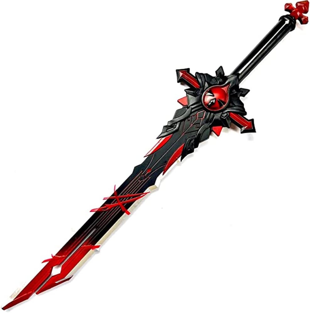 Damdos Épée pour Halloween et cosplay - Pour pierre tombale Skyward - En mousse PU - Cadeau d'anniversaire Pierre Tombale du Loup