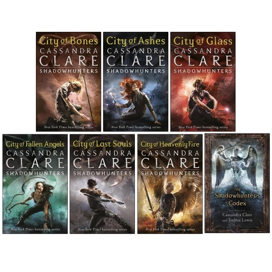 Cassandra Clare The Mortal Instruments Shadowhunters 7 Books Collection Set