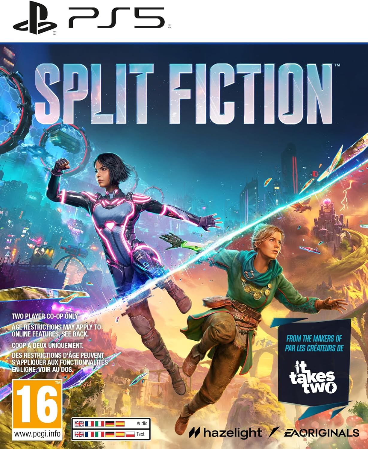 Split Fiction PS5 - Jeu Vidéo - Français PS5 - Box Standard