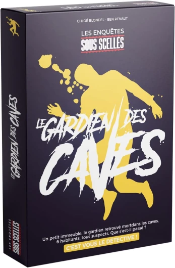 Gigamic Le Gardien Des Caves - Gioco Di Indagini Per 1-6 Giocatori, 14+ Anni, Edizione Francese