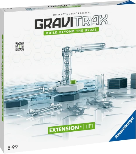 GraviTrax - Set d'extension Ascenseur 27 pièces - Circuit de Billes - Jeu de Construction créatif - Parcours de Billes à Construire - Dès 8 Ans - Version française - 22419 Nouvelle version