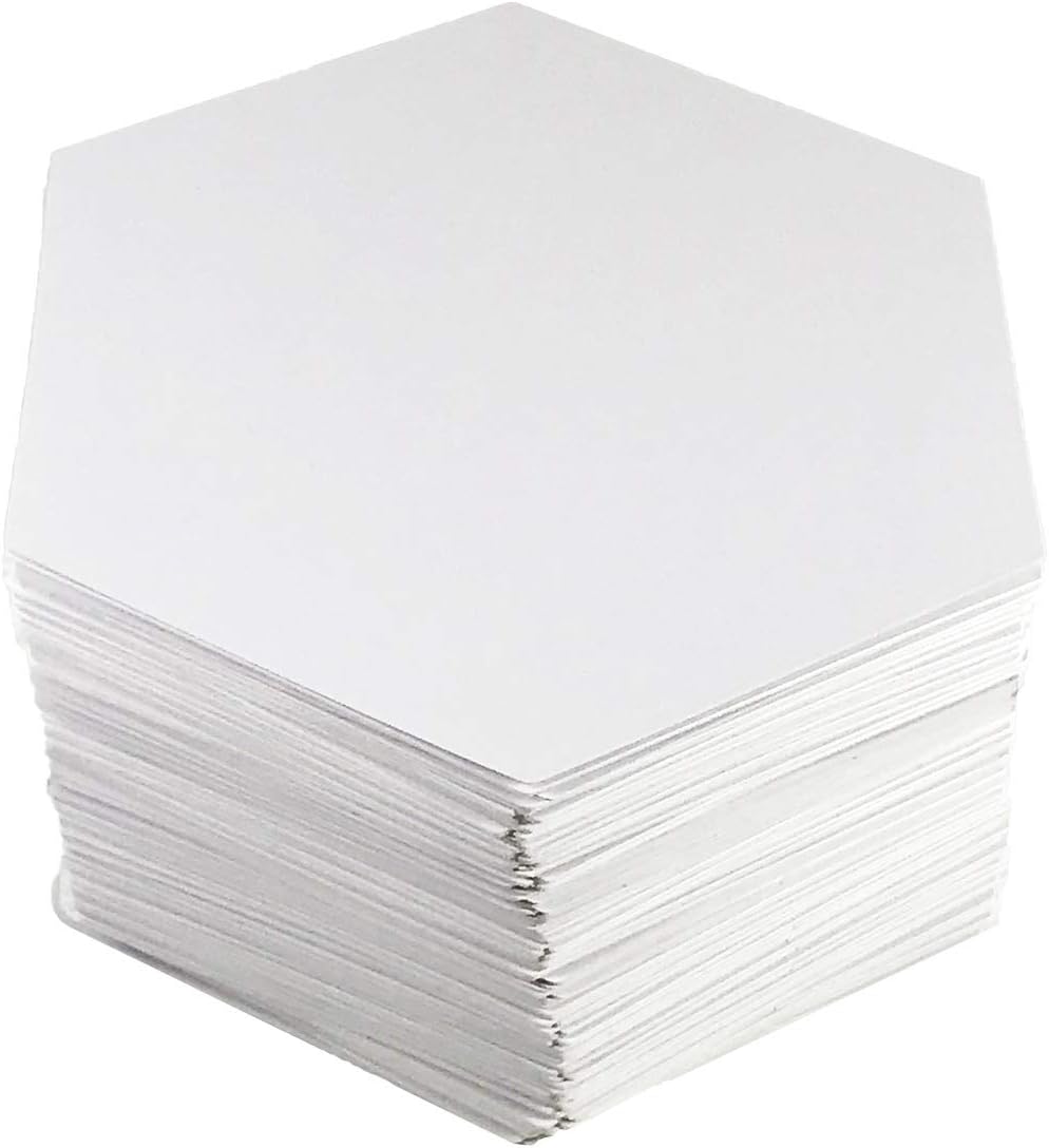 Hexagone Cartes à Jouer Vierges (Fini Mat)