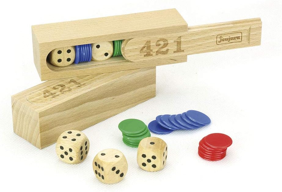 8192- Jeux de Société-Coffret en Bois - 421