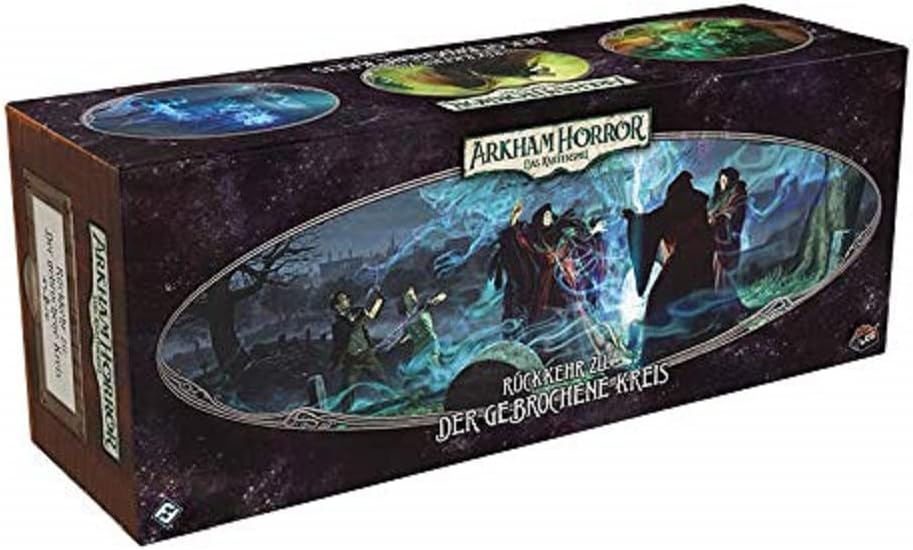 Fantasy Flight Games - Arkham Horror: LCG - Retour à: Le Cercle brisé - Extension - Jeu d'experts - Jeu de Cartes - 1-4 Joueurs - A partir de 14+ Ans - 45+ Minutes - Allemand 2 - Der gebrochene Kreis Zyklus Retour à: Le cercle brisé
