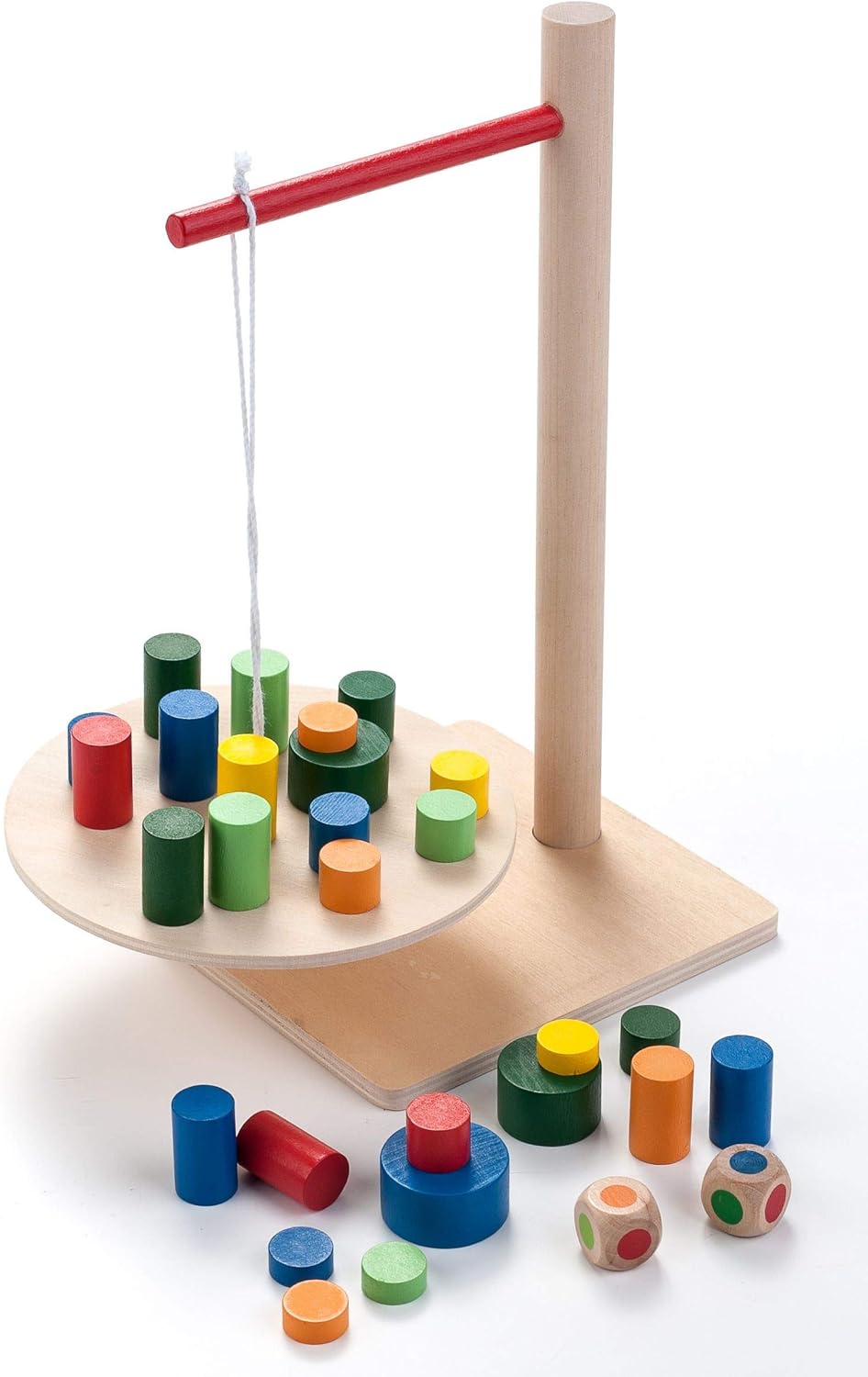 Jeu d'adresse en Bois au Design de Balance - 340916