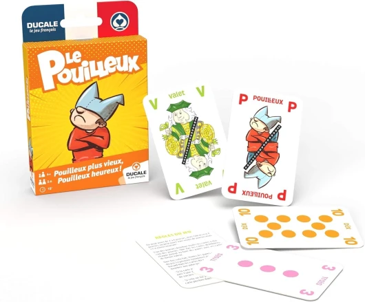 Le Pouilleux Junior - Jeu de cartes enfant et famille - 2 à 6 joueurs - à partir de 6 ans