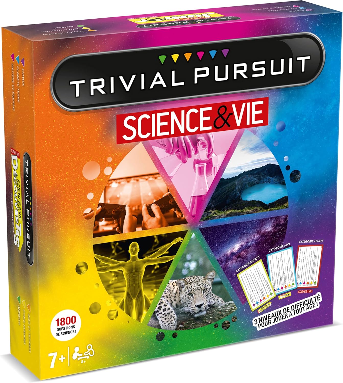 TRIVIAL PURSUIT SCIENCE & VIE - Jeu de plateau - WINNING MOVES