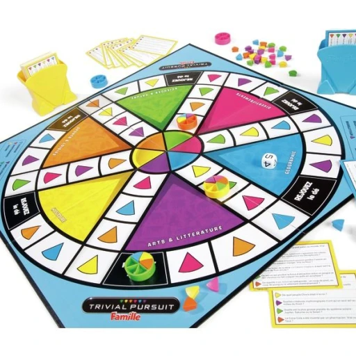 Combien de cases compte le plateau de trivial pursuit ?